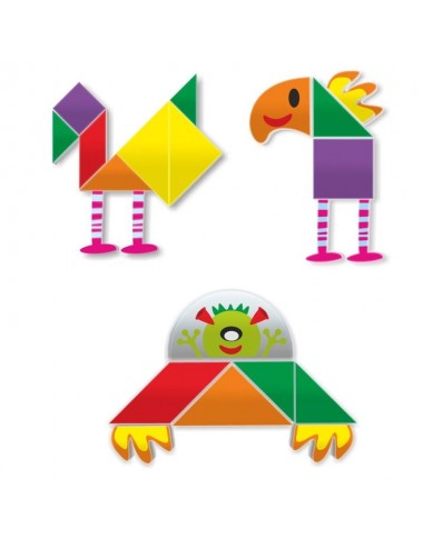 Miniland magnetinė tangrama