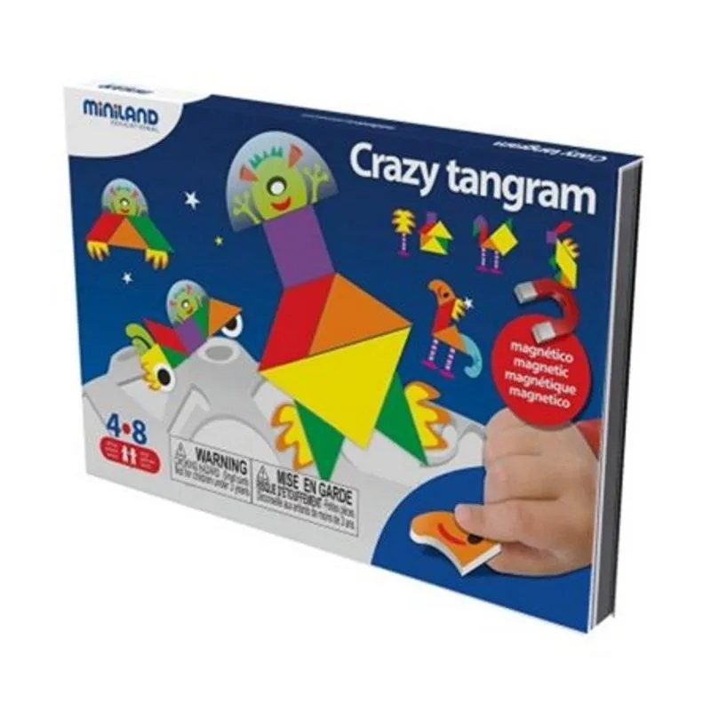 Miniland magnetinė tangrama - supakuotos vaizdas