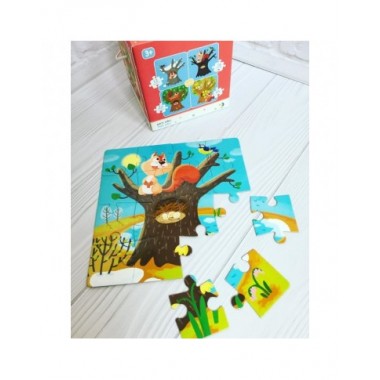 Dodo dėlionė vaikams - Dėlionės vaikams nuo 3 metų