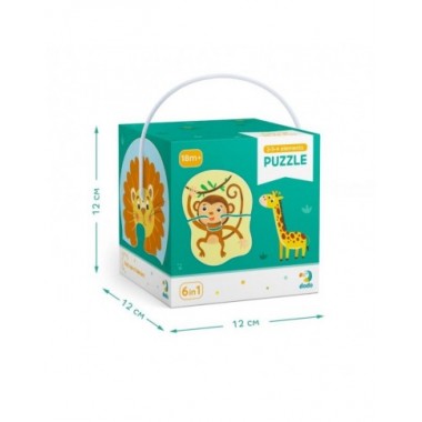 Dodo dėlionė vaikams - Dėlionės vaikams nuo 2 metų