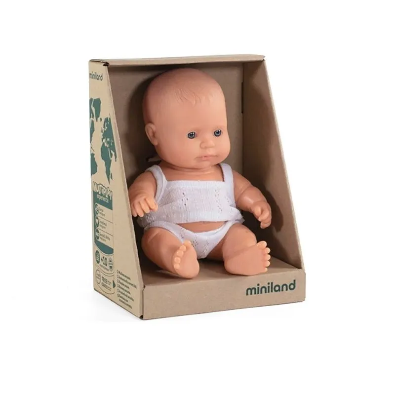 Miniland lėlė berniukas - Žaislų parduotuvė