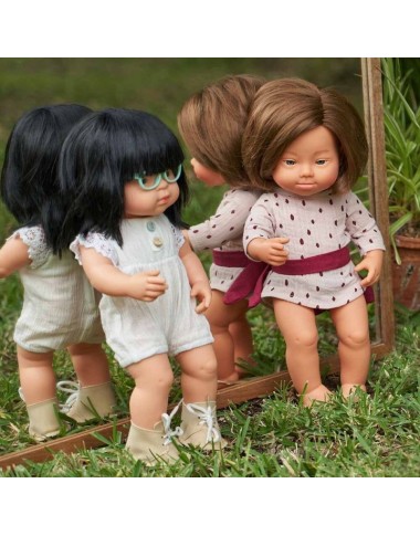 Miniland lėlė mergaitė - Žaislų parduotuvė