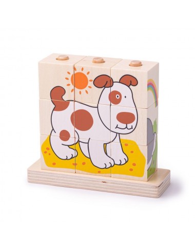 Bigjigs medinė suveriama dėlionė - Medinės dėlionės