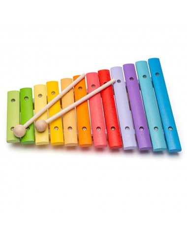 Bigjigs medinis muzikos instrumentas Ksilofonas - Muzikiniai žaislai