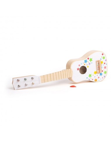 Bigjigs medinė vaikiška gitara - Muzikiniai žaislai