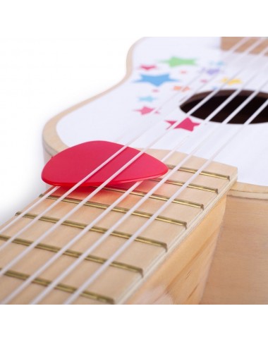 Bigjigs medinė vaikiška gitara - Muzikiniai žaislai
