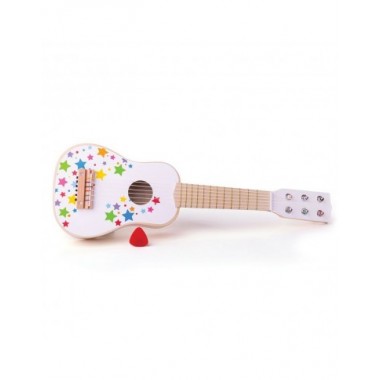Bigjigs medinė vaikiška gitara - Muzikiniai žaislai