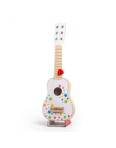 Bigjigs medinė vaikiška gitara - Muzikiniai žaislai