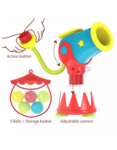 Yookidoo vonios žaislas - Vonios žaislai vaikams