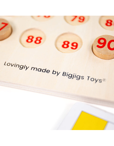 Bigjigs stalo žaidimas Tradicinis bingo  - Stalo žaidimai vaikams nuo 3 metų