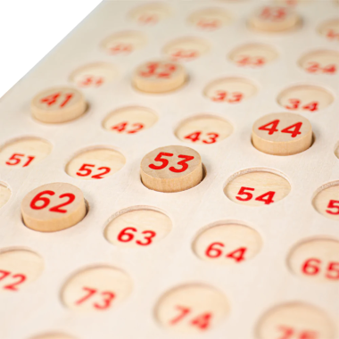 Bigjigs stalo žaidimas Tradicinis bingo  - Stalo žaidimai vaikams nuo 3 metų