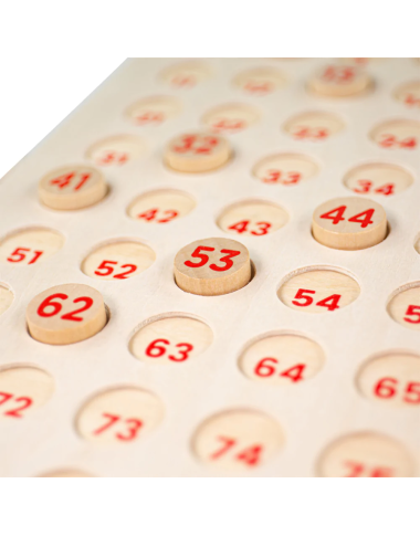 Bigjigs stalo žaidimas Tradicinis bingo  - Stalo žaidimai vaikams nuo 3 metų