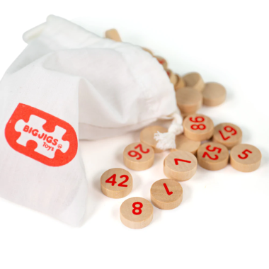 Bigjigs stalo žaidimas Tradicinis bingo  - Stalo žaidimai vaikams nuo 3 metų