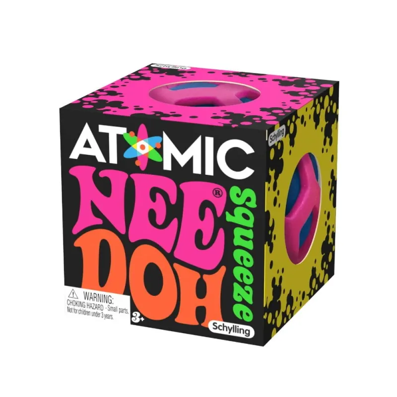 NeeDoh sensorinis kamuoliukas Atomic - Žaislai vaikams nuo 3 metų