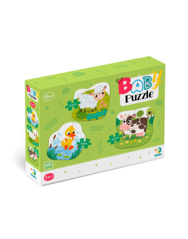 Dodo pirmoji didelių detalių dėlionė vaikams - Dėlionės vaikams nuo 2 metų