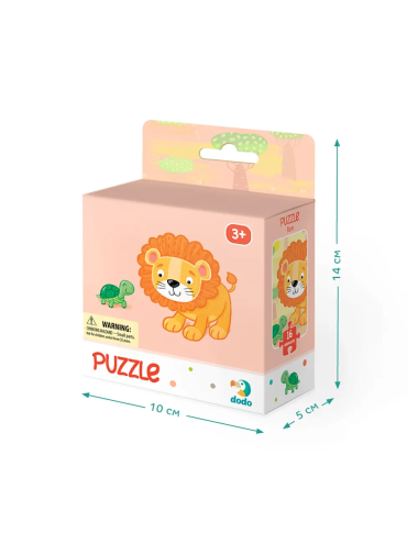 Dodo dėlionė vaikams Liūtukas (16 det.) - Dėlionės vaikams nuo 3 metų