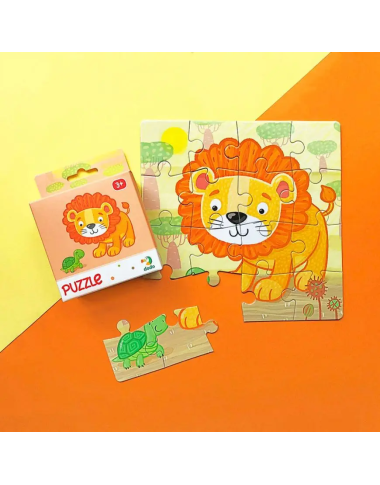 Dodo dėlionė vaikams Liūtukas (16 det.) - Dėlionės vaikams nuo 3 metų