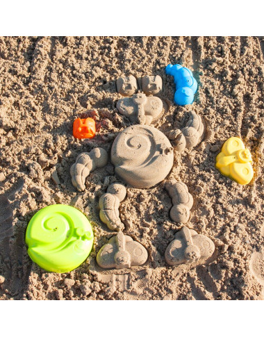 Miniland smėlio formelių rinkinys (4 vnt.) - Smėlio žaislai vaikams