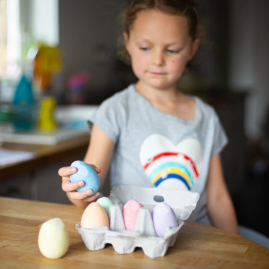 Bigjigs kreidelės Kiaušiniai - Kreidelės vaikams