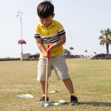 Bigjigs vaikiškas mini golfas - Lauko žaislai vaikams nuo 3 metų