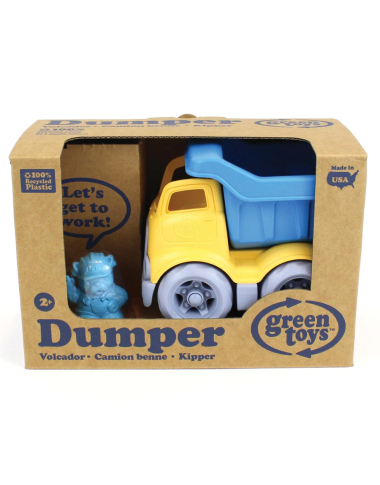 Green Toys žaislinis sunkvežimis - Žaisliniai sunkvežimiai vaikams nuo 2 metų