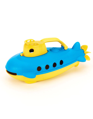 Green Toys žaislinis submarinas - Žaisliniai laivai vaikams nuo 6 mėnesių
