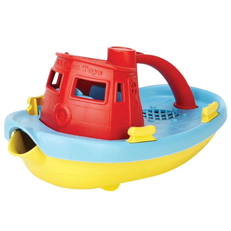 Green Toys žaislinis laivas - Žaisliniai laivai vaikams nuo 6 mėnesių