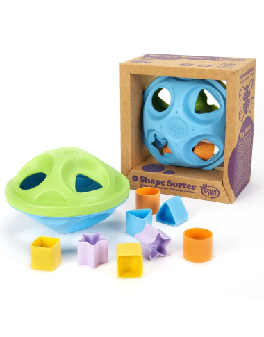 Green Toys formų rūšiuoklė - Lavinamieji žaislai kūdikiams