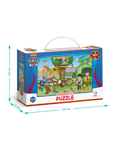 Dodo pastabumo dėlionė vaikams Paw Patrol - Dėlionės vaikams nuo 3 metų