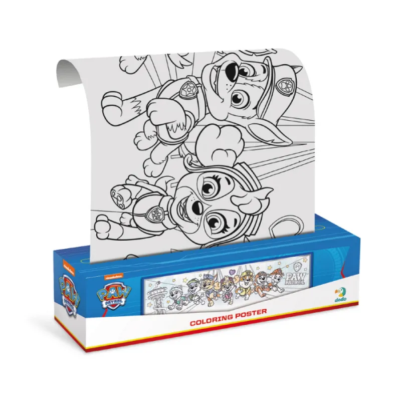 Dodo spalvinimo ritinys Paw Patrol - Parduotuvė vaikams