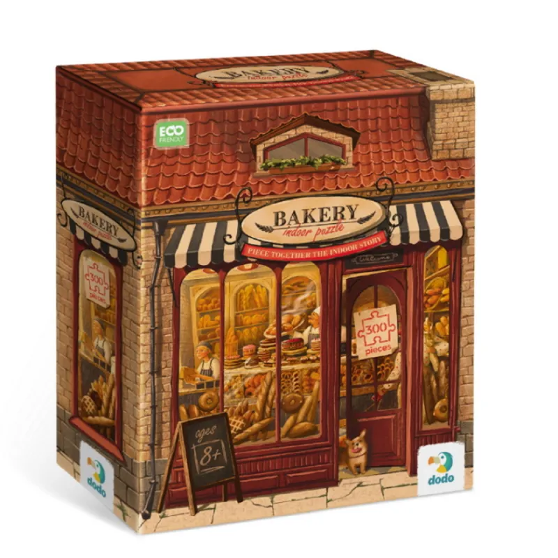 Dodo dėlionė Kepyklėlė (300 det.) - Dėlionės nuo 8 metų