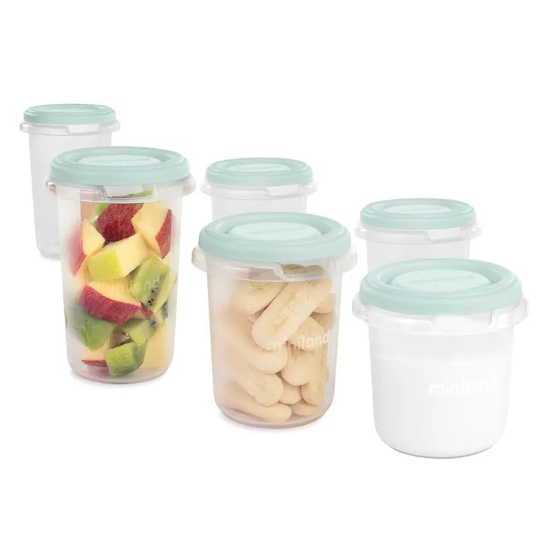 Miniland hermetiški indeliai (6 vnt.) - Prekės kūdikiams