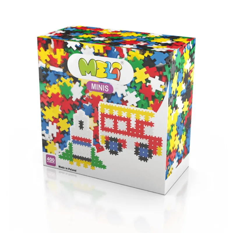 Meli Minis konstruktorius (400 el.) - Konstruktoriai vaikams