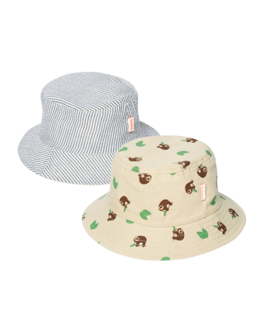 Dvipusė vasarinė kepurė vaikams Tinginys (3-10 m.)