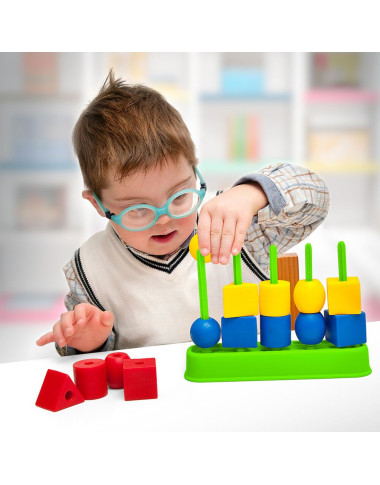 Miniland lavinamasis rinkinys Abacolor Maxi