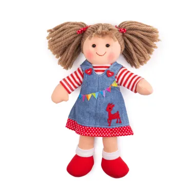Bigjigs medžiaginė lėlytė Hattie