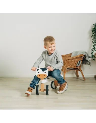 Bigjigs medinė paspiriama Karvytė