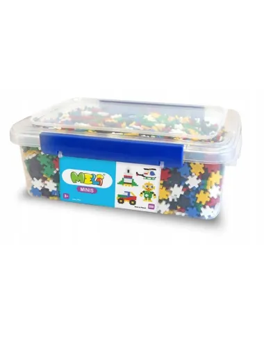 Meli Minis Edu konstruktorius (2800 el.) plastikinėje dėžutėje