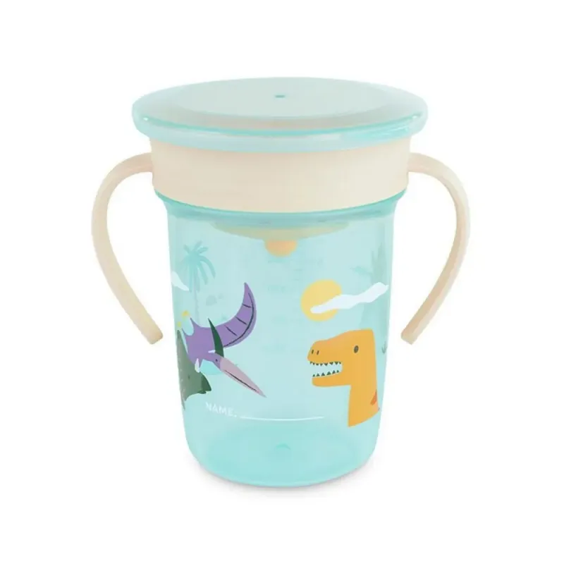 Miniland 360° mokomasis puodelis Dinozaurai - vaizdas iš priekio