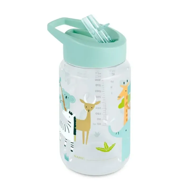 Miniland vaikiška gertuvė su šiaudeliu Džiunglės - vaizdas iš priekio