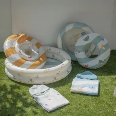 Miniland pripučiamas vandens ratas (0-1 m) ir kiti derantys Miniland baseinai bei pripučiami ratai