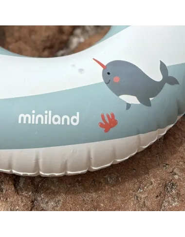 Miniland pripučiamas plaukimo ratas (55 cm) - pripūsto vaizdas