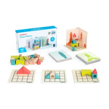 Miniland lavinamasis žaidimas Shape makers