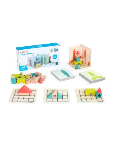 Miniland lavinamasis žaidimas Shape makers
