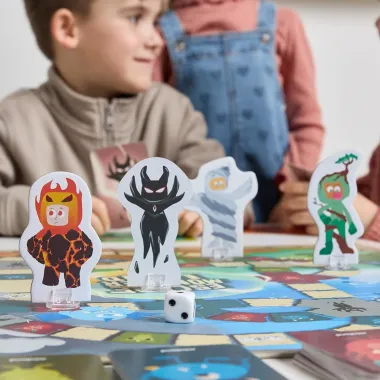 Miniland stalo žaidimas Pabėgimas iš Monstrolandijos - detalių vaizdas iš arti