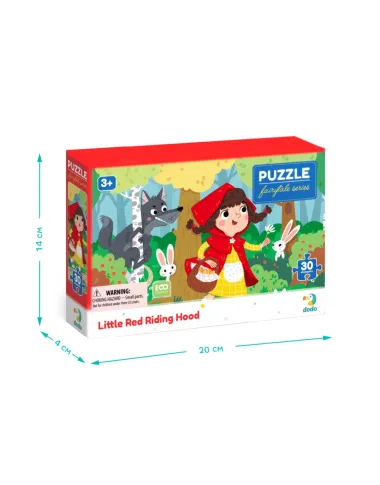 Dodo dėlionė vaikams nuo 3 metų Raudonkepuraitė - dėžutė