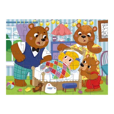 Dodo dėlionė Auksaplaukė - 30 detalių