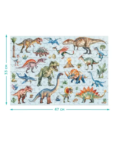 Dodo Montessori dėlionė Dinozaurai -dėžutė