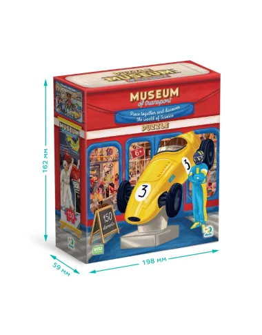 Dodo dėlionė Transporto muziejus - dėžutė