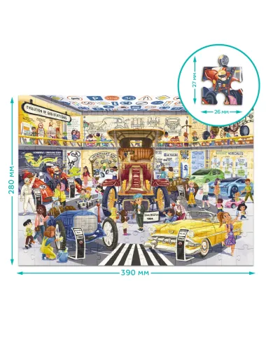 Dodo dėlionė Transporto muziejus - dėžutė